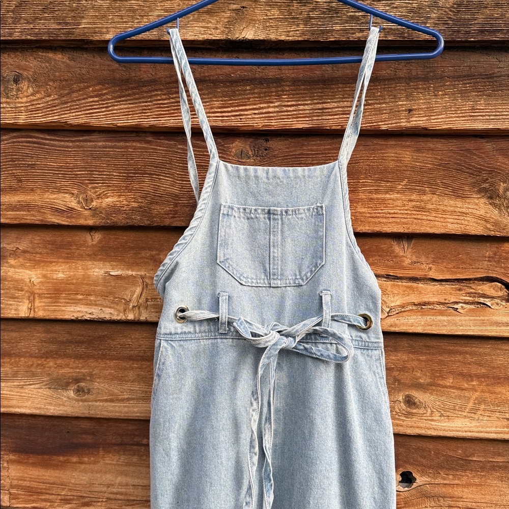 Cloud ten Women's Light Blue Denim Overalls